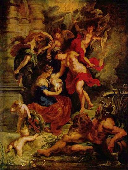 Peter Paul Rubens Geburt der Maria de' Medici china oil painting image
